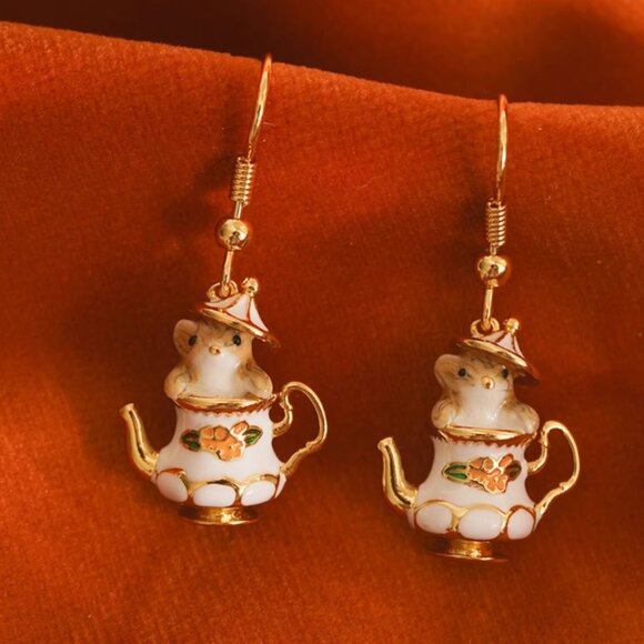 cute mouse earrings - Picture 5 of 5
